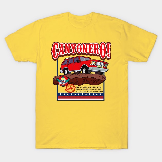 The All New Canyonero T-Shirt by Alema Art